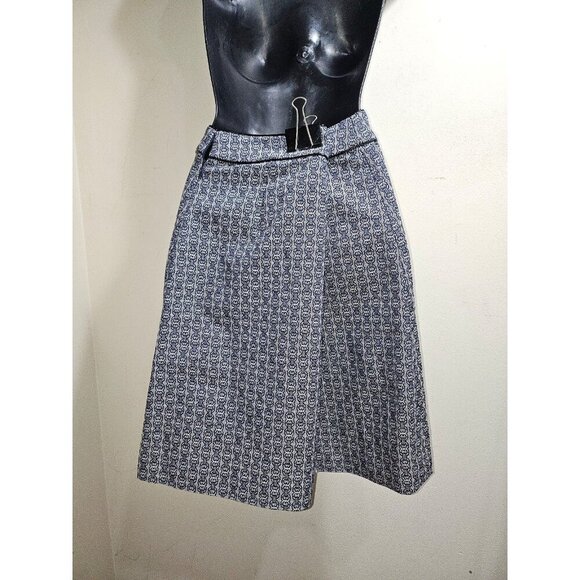 NWT Tory Burch Chaumont Jacquard Chain Pattern Skirt 2 XS S - Picture 5 of 5